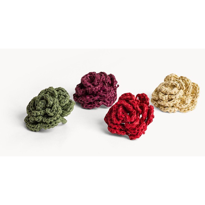 tableware/miscellaneous-tableware/coincasa-7492938-napkin-ring-–-flower-design-textile-paper