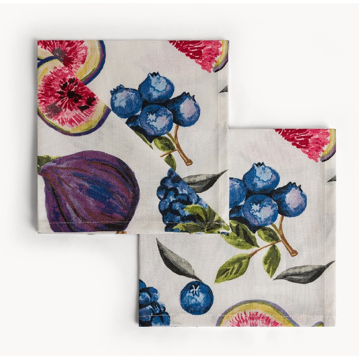 tableware/miscellaneous-tableware/coincasa-set-of-2-pure-cotton-panama-napkins-with-fig-print-–-7493198