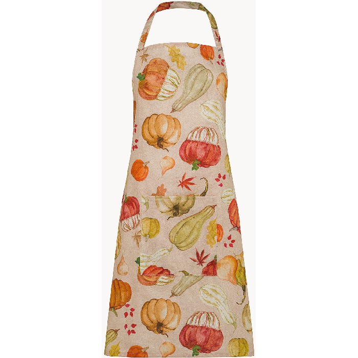 home-textiles/kitchen-textiles/coincasa-pure-cotton-panama-apron-with-pumpkin-print-–-7493213