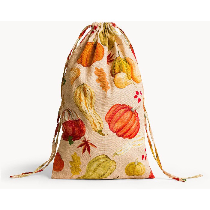 household-goods/shopping-trolleys-bags/coincasa-pure-cotton-panama-bag-with-adjustable-ties-with-pumpkin-print-–-7493214