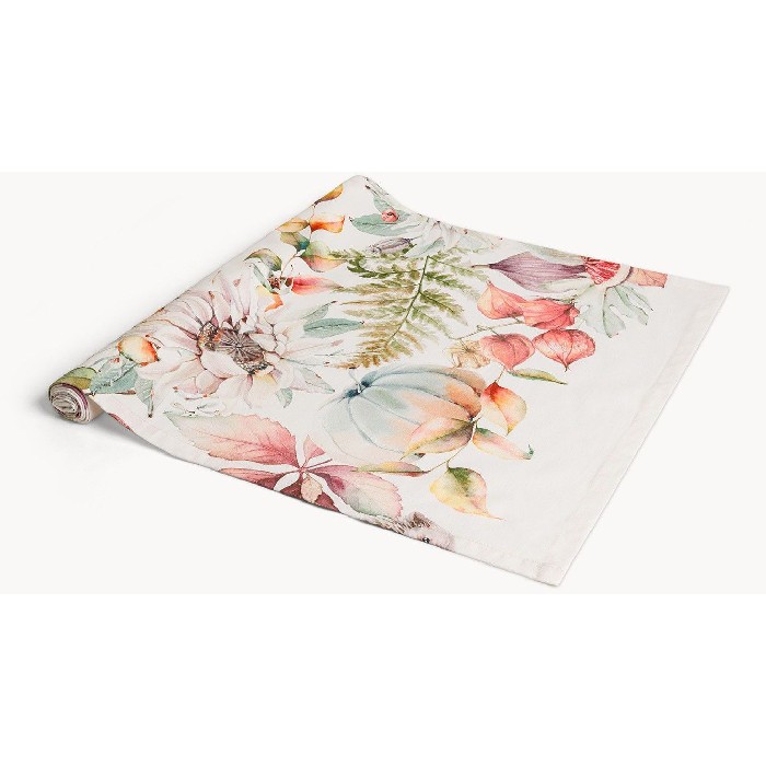 home-textiles/table-cloths-runners/coincasa-7493432-mirabel-table-runner-–-durable-printed-pure-cotton-drill-by-tessitura-randi