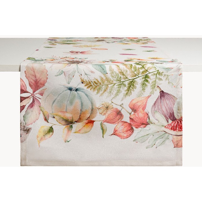 home-textiles/table-cloths-runners/coincasa-7493432-mirabel-table-runner-–-durable-printed-pure-cotton-drill-by-tessitura-randi