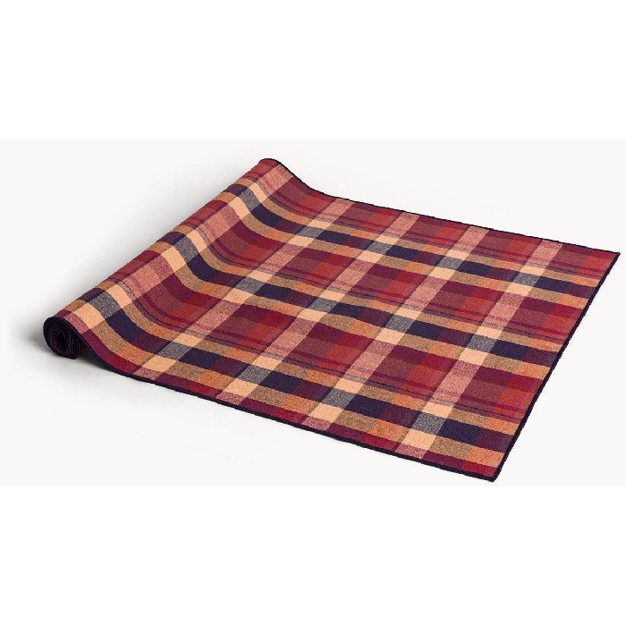 home-textiles/table-cloths-runners/coincasa-7494052-table-runner-–-checkered-dyed-cotton