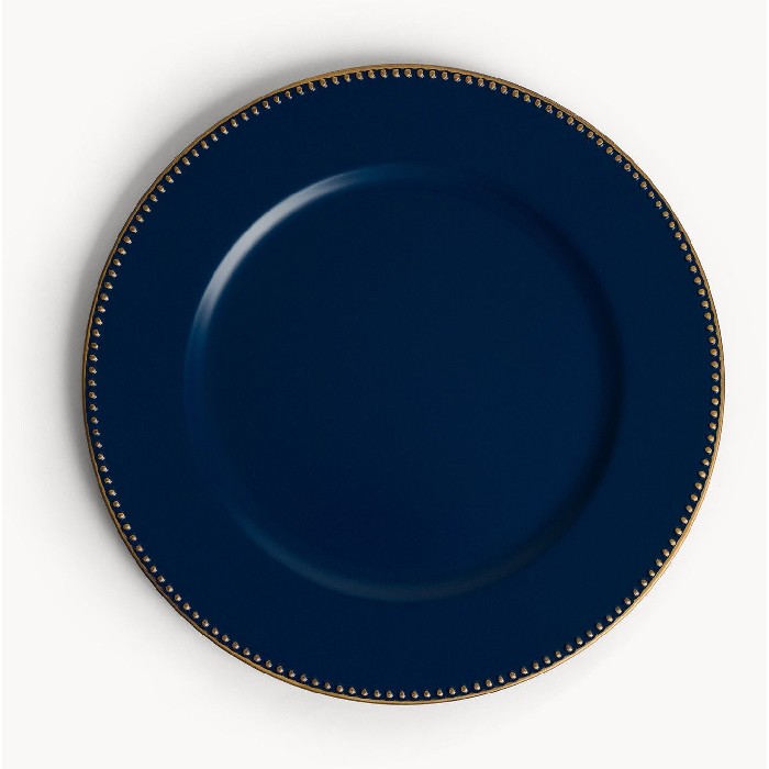 tableware/plates-bowls/coincasa-7494215-charger-plate-–-plastic-with-gold-trim