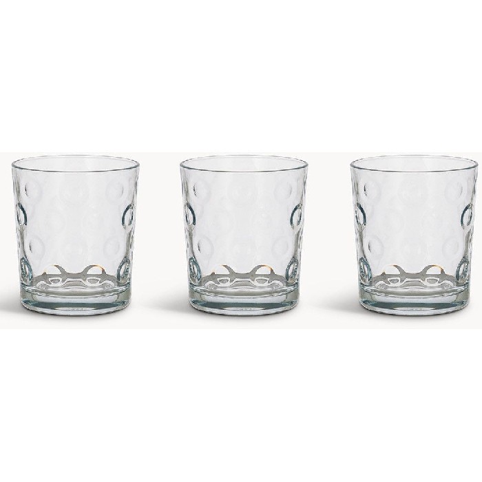 tableware/glassware/coincasa-set-of-3-rings-glass-tumblers-clear-7494297