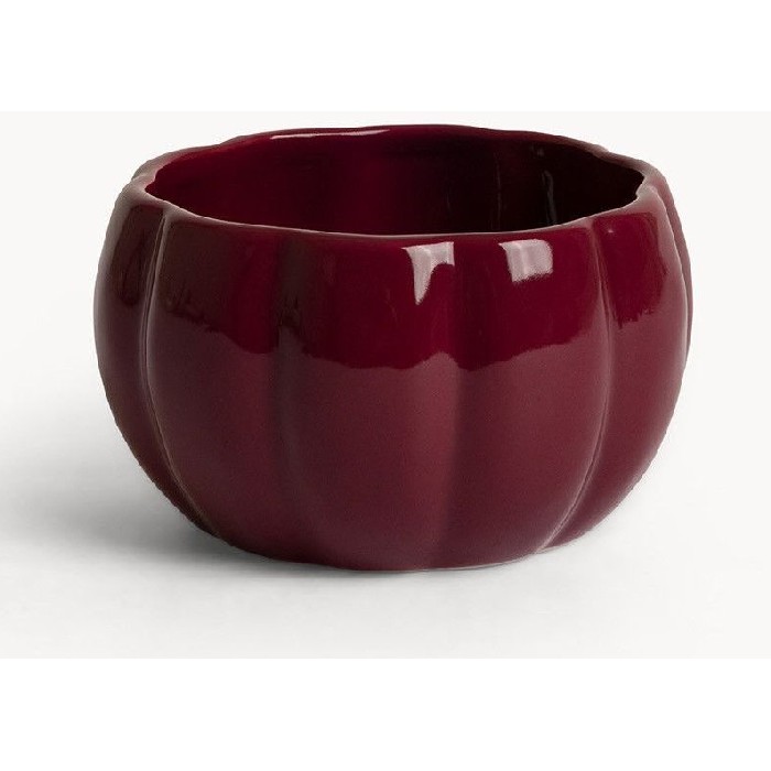 tableware/plates-bowls/coincasa-7499893-pumpkin-shaped-porcelain-bowl