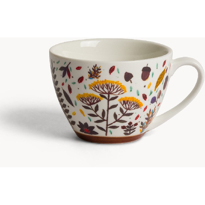 tableware/mugs-cups/coincasa-leaf-patterned-stoneware-breakfast-mug-–-7499979