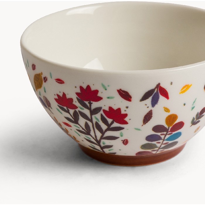 tableware/plates-bowls/coincasa-leaf-patterned-stoneware-bowl-–-7499981