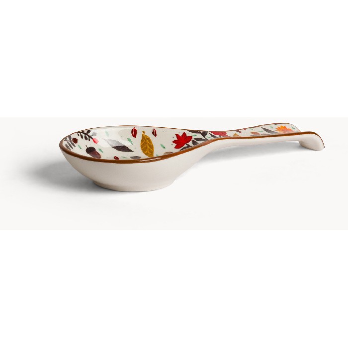 kitchenware/utensils/coincasa-leaf-patterned-stoneware-ladle-holder-–-7499983