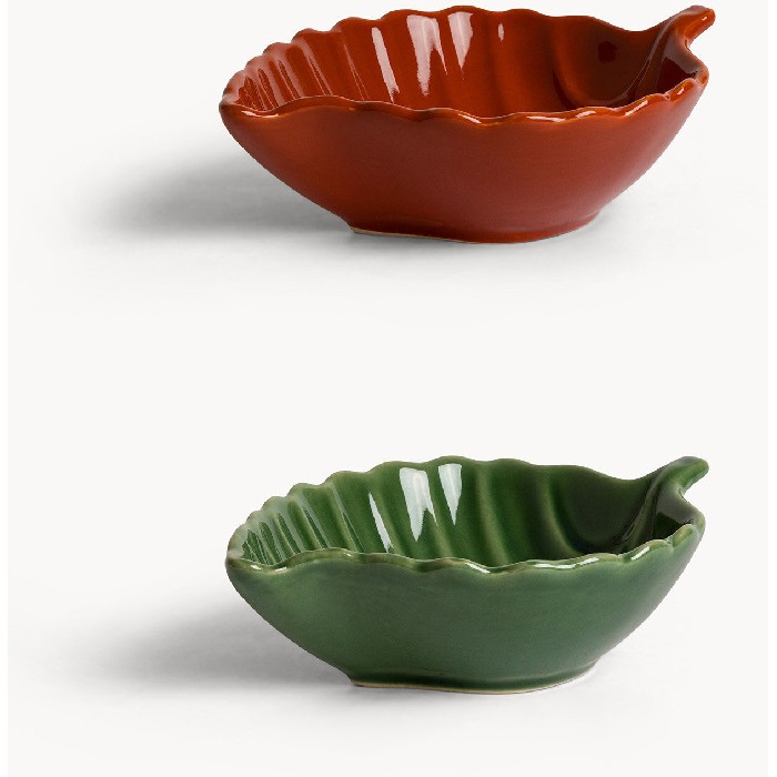tableware/serveware/coincasa-leaf-patterned-stoneware-bowl-–-7499989