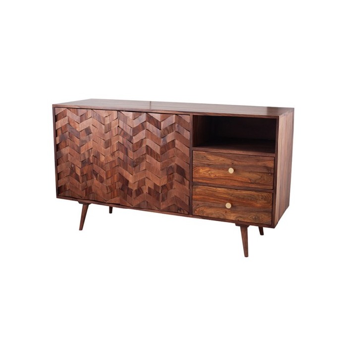 living/sideboards/sheesham-wood-honeycomb-design-sideboard