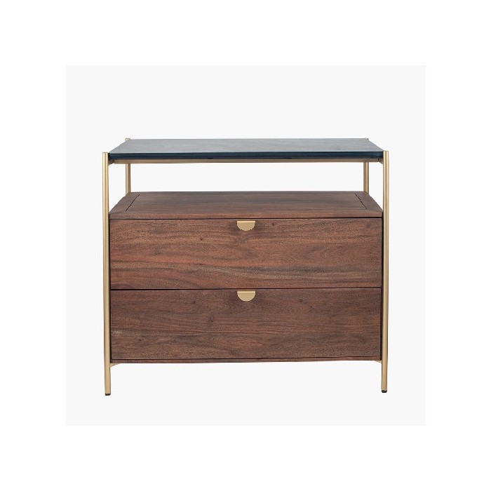 bedrooms/chest-of-drawers/langley-acacia-wood-and-black-marble-2-drawer-unit