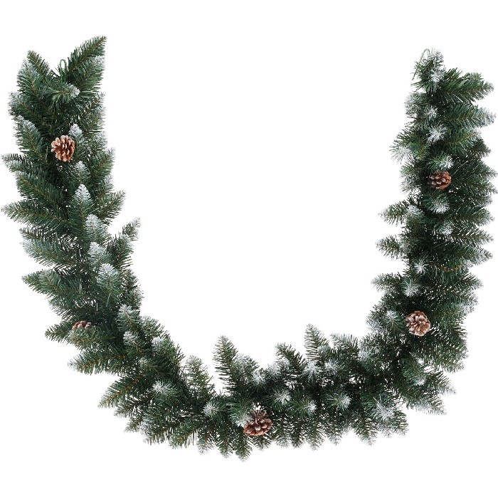 christmas/tinsel-garlands/guirlande-180cm-145-branches-green