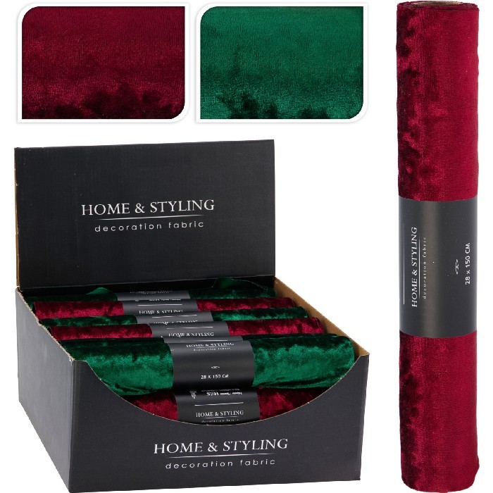 christmas/table-setups/xmas-decorative-fabric-150cm-x-28cm-velvet-–-2-assorted