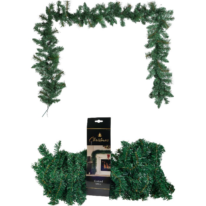 christmas/tinsel-garlands/xmas-garland-green-180cm-134-tips