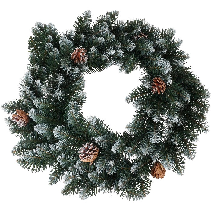 christmas/wreaths/xmas-wreath-60cm-150-tips-green