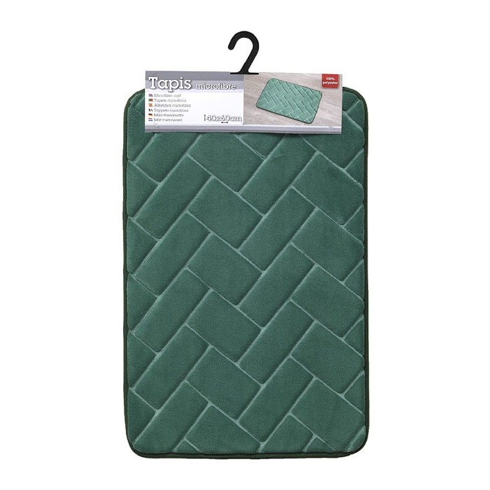 home-textiles/bathroom-carpets/tend-brick-green-bathmat-40cm-x-60cm