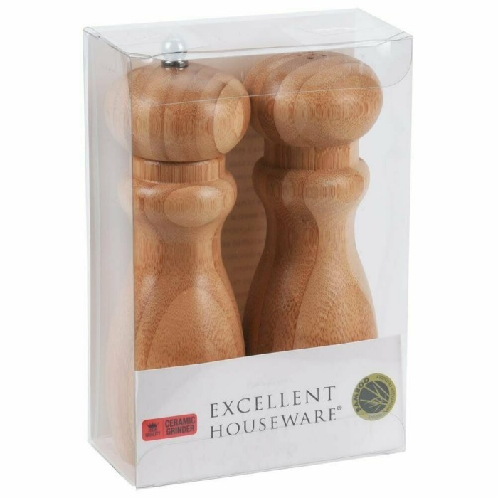 tableware/condiment-sets/excellent-houseware-bamboo-pepper-salt-mill