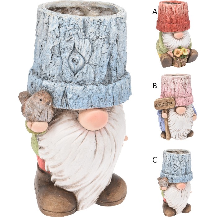 home-decor/indoor-pots-plant-stands/gnome-flower-pot-32cm-3-assorted-designs