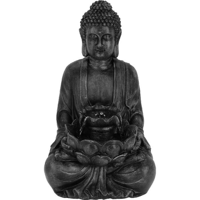 home-decor/decorative-ornaments/fountain-buddha-with-led-light-black