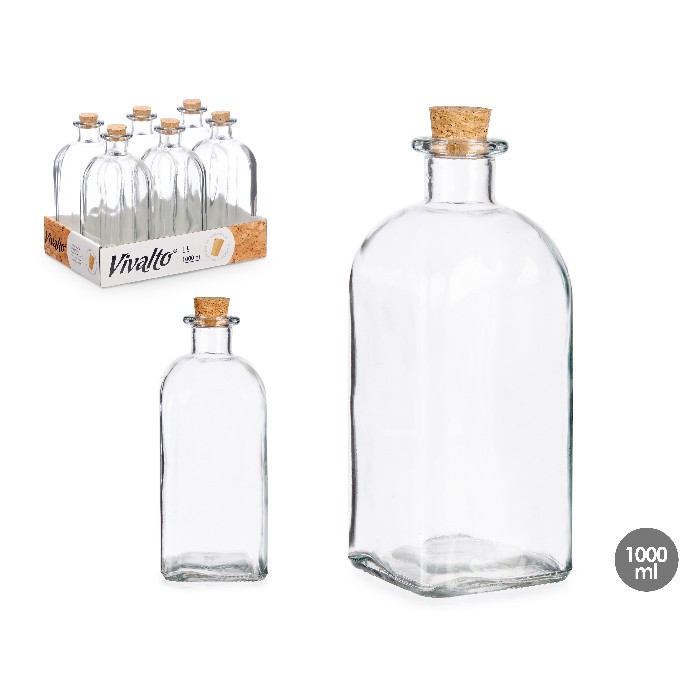 tableware/carafes-jugs-bottles/promo-glass-bottle-1000ml-cork-stopper