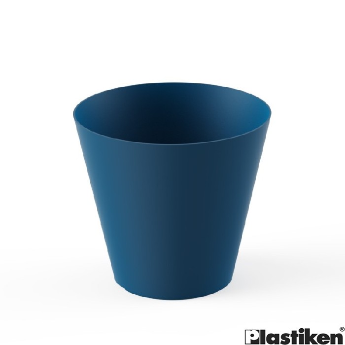 gardening/pots-planters-troughs/plastiken-tes-cone-planter-navy-26cm
