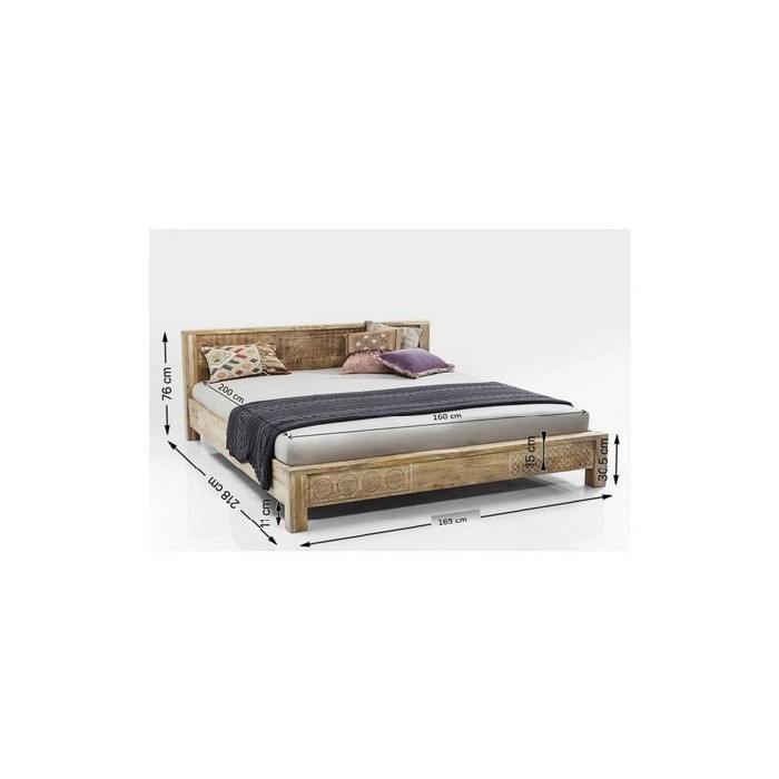 bedrooms/double-beds/kare-wooden-bed-puro-160cm-x-200cm