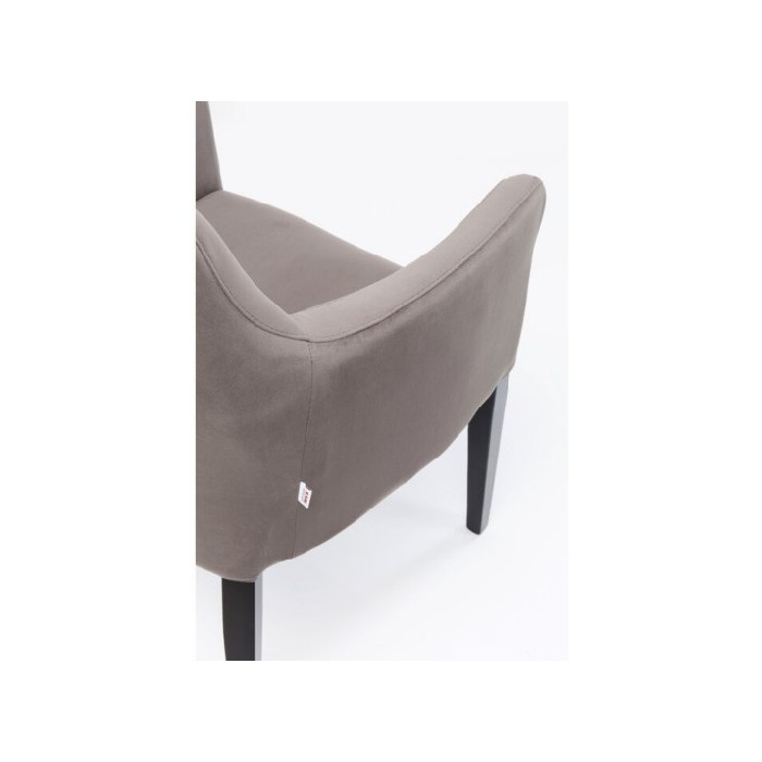 sofas/designer-armchairs/kare-chair-with-armrest-black-mode-velvet-grey