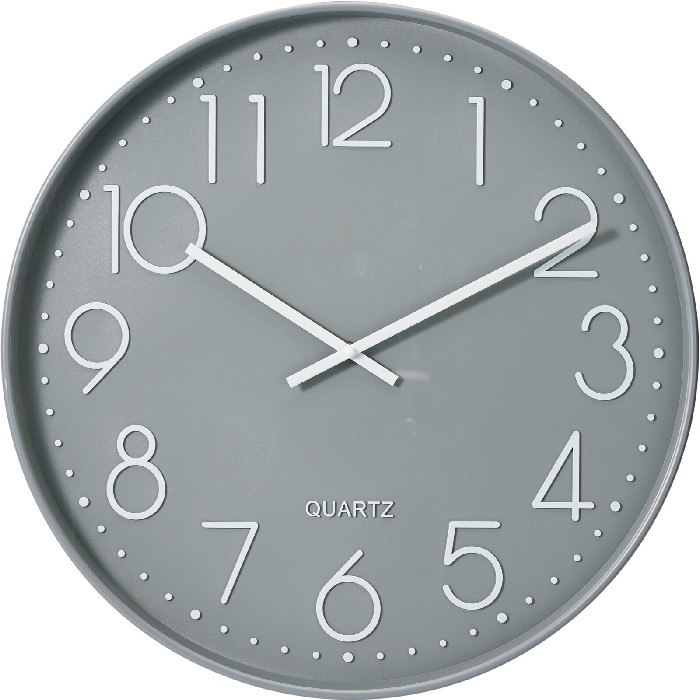 home-decor/clocks/non-silent-wall-clock-grey