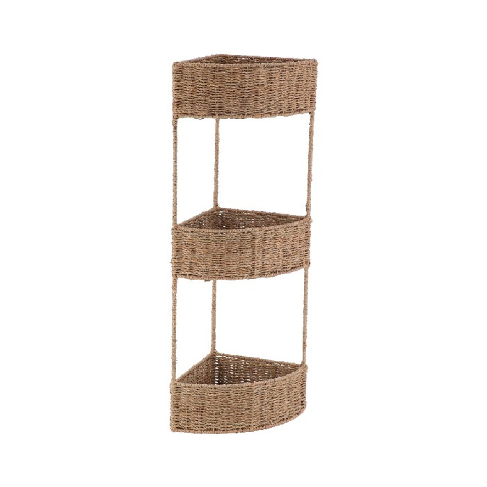 bathrooms/bathroom-storage-shelving/tendance-corner-shelf-with-3-seagrass-baskets