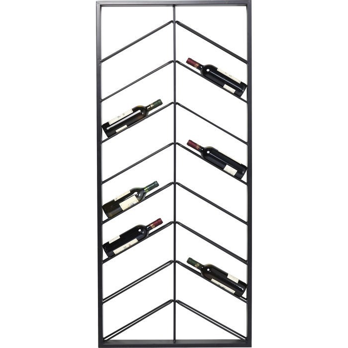 kitchenware/racks-holders-trollies/kare-bistro-double-wall-wine-shelf-black