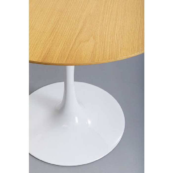 dining/dining-tables/kare-invitation-dining-table-set-oak-white-diameter-90cm