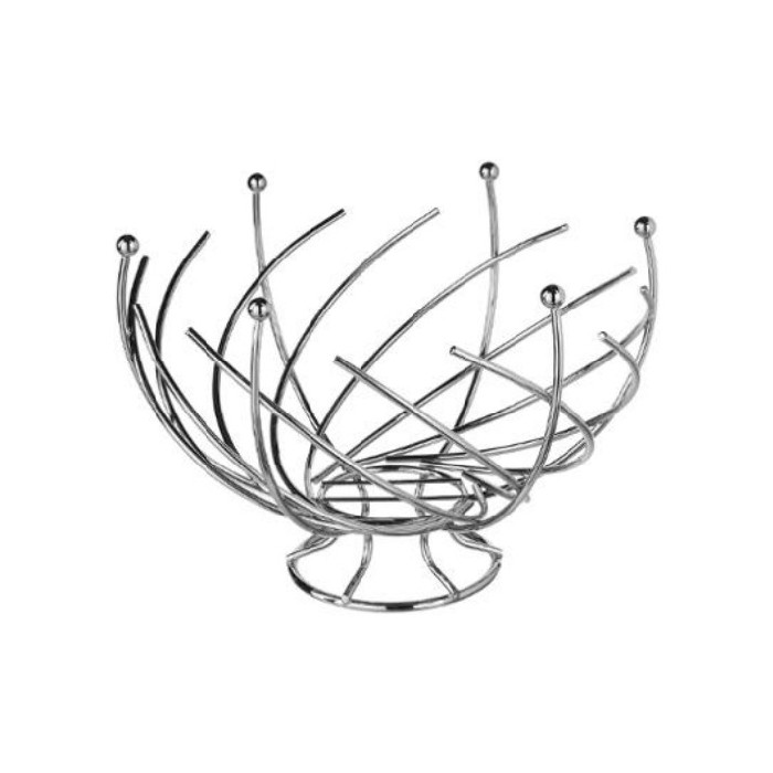 tableware/centrepieces-fruit-bowls/5five-curved-metal-fruit-basket