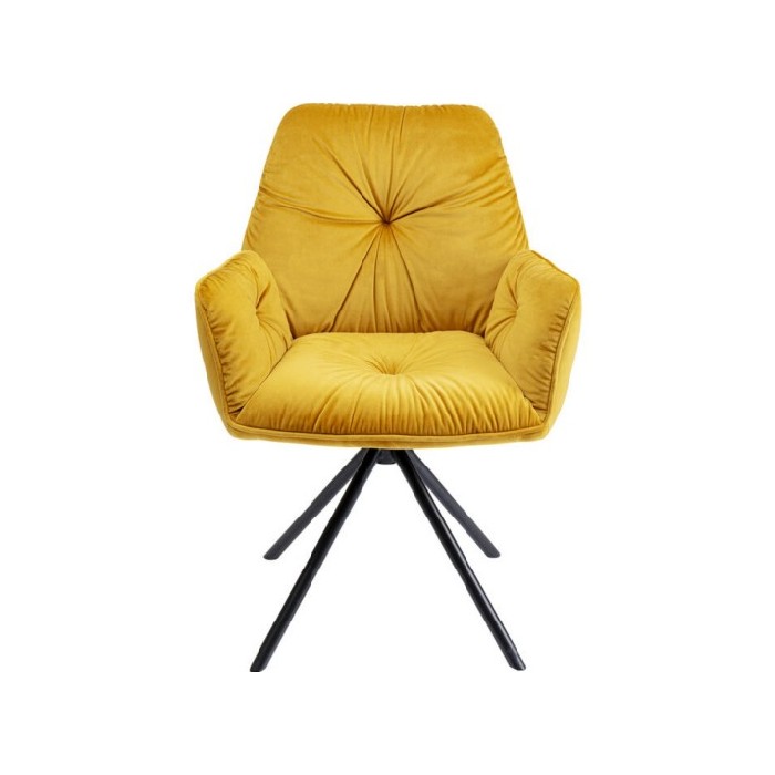 dining/dining-chairs/chair-with-armrest-mila-yellow