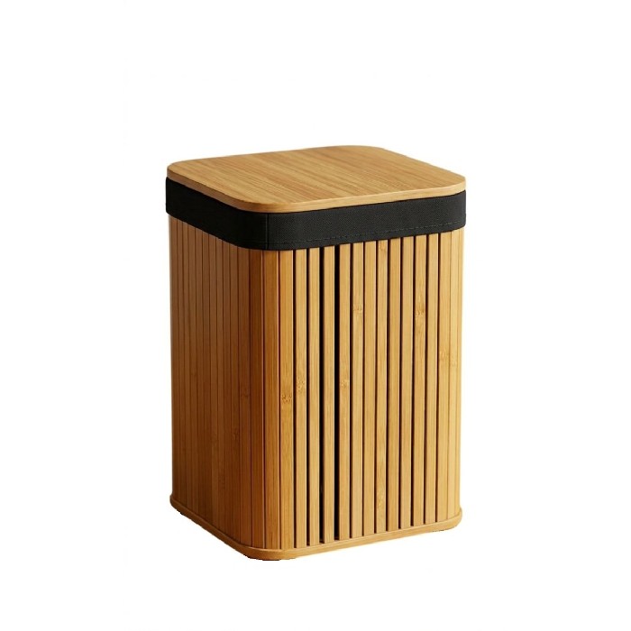 household-goods/laundry-ironing-accessories/tendance-bamboo-laundry-basket-black-linen