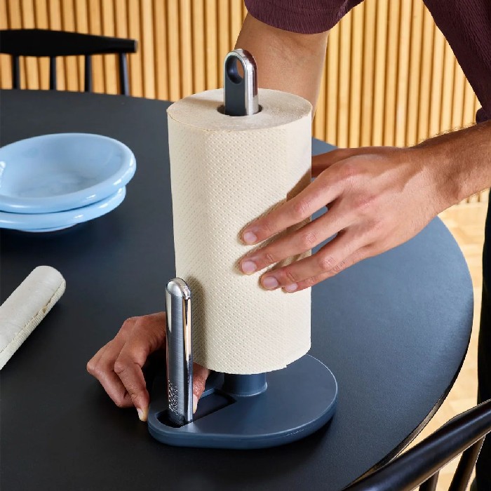 kitchenware/miscellaneous-kitchenware/joseph-joseph-hold-kitchen-roll-holder-with-handle-graphite