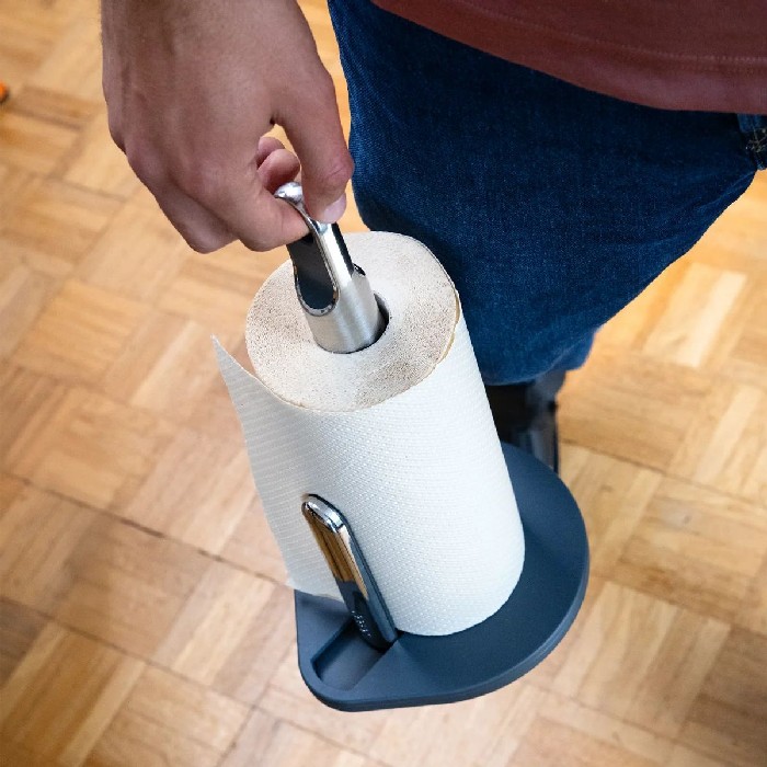 kitchenware/miscellaneous-kitchenware/joseph-joseph-hold-kitchen-roll-holder-with-handle-graphite