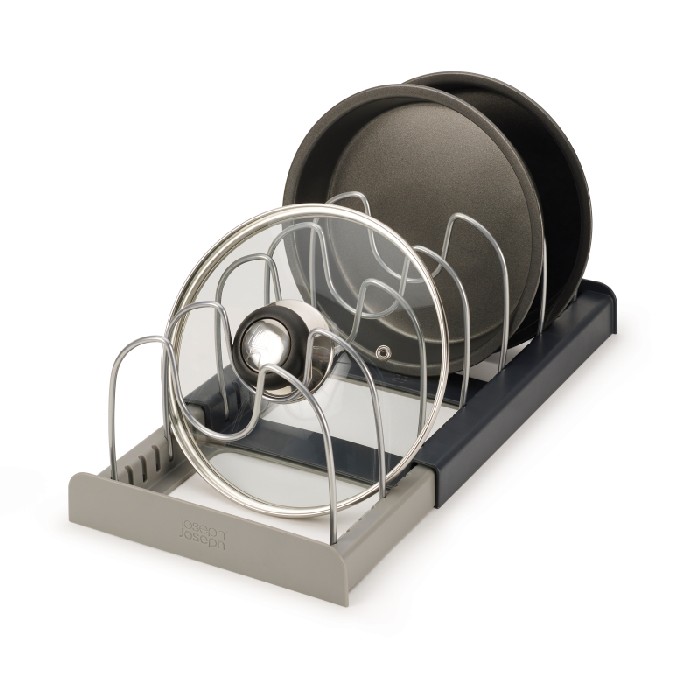 kitchenware/dish-drainers-accessories/drawerstore-expanding-cookware-organiser-grey