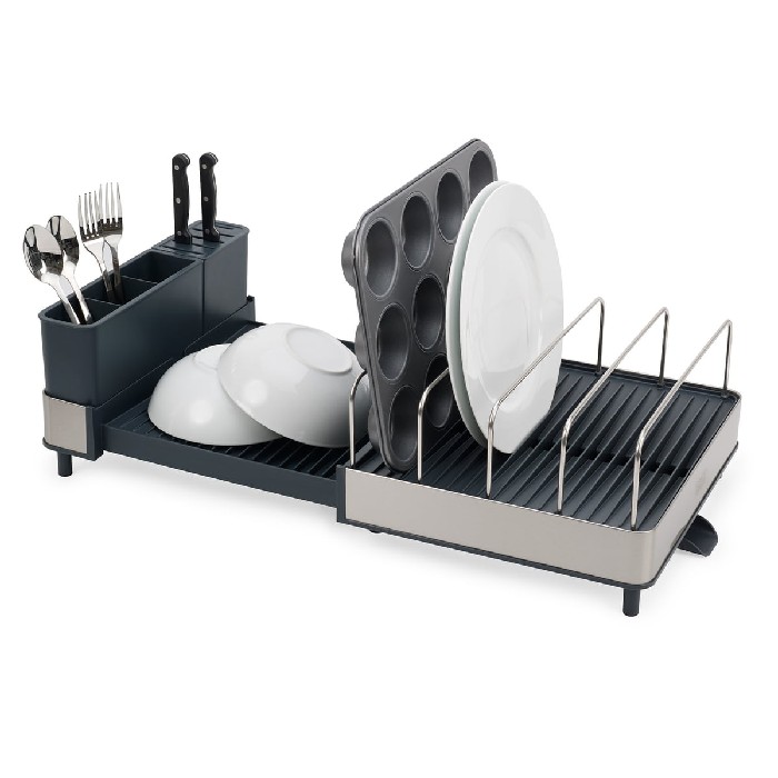 kitchenware/dish-drainers-accessories/extend-max-dish-rack-steeldark-grey