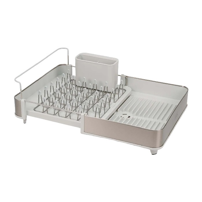kitchenware/dish-drainers-accessories/joseph-joseph-extend-steel-dish-rack-light-stone