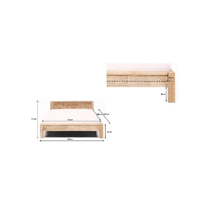 bedrooms/double-beds/kare-wooden-bed-puro-high-160x200