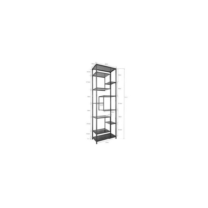 living/shelving-systems/kare-shelf-loft-gold-60x195cm