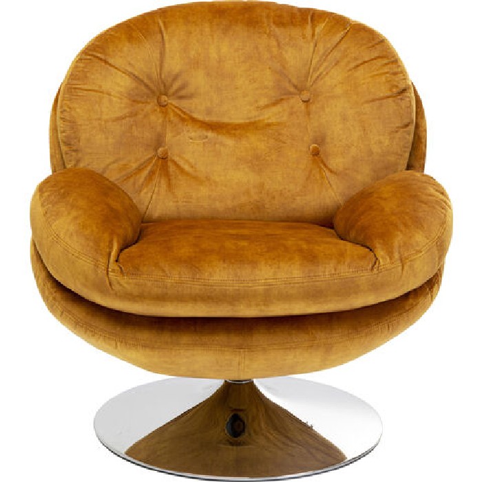 sofas/designer-armchairs/kare-cosy-swivel-armchair-amber