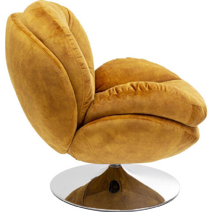 sofas/designer-armchairs/kare-cosy-swivel-armchair-amber