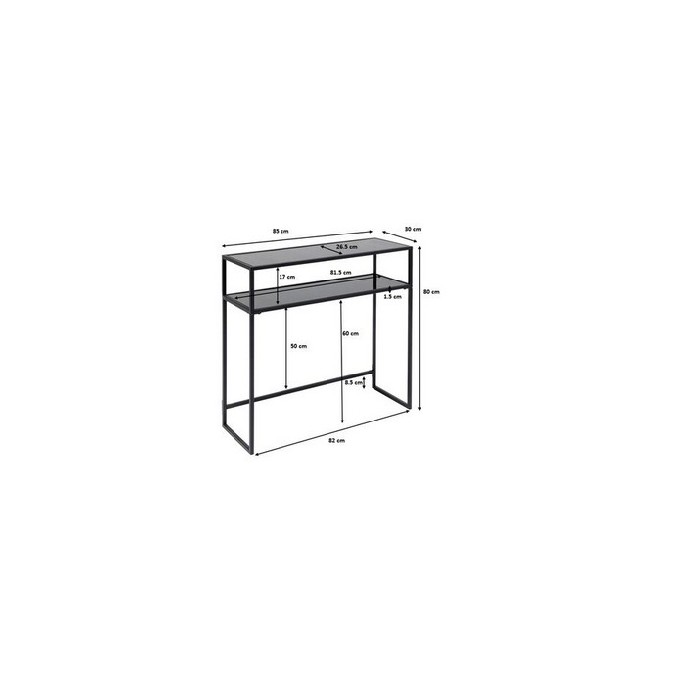 living/console-tables/kare-console-loft-black-80x85