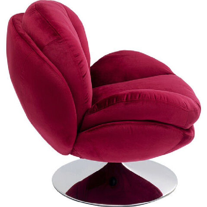sofas/designer-armchairs/kare-cosy-swivel-armchair-berry