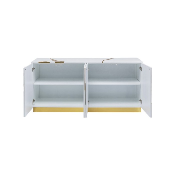 living/sideboards/kare-sideboard-cracked-white-gold-165cm-x-80cm