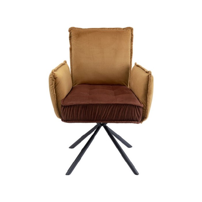 sofas/designer-armchairs/kare-chair-with-armrest-chelsea-brown-last-one-on-display
