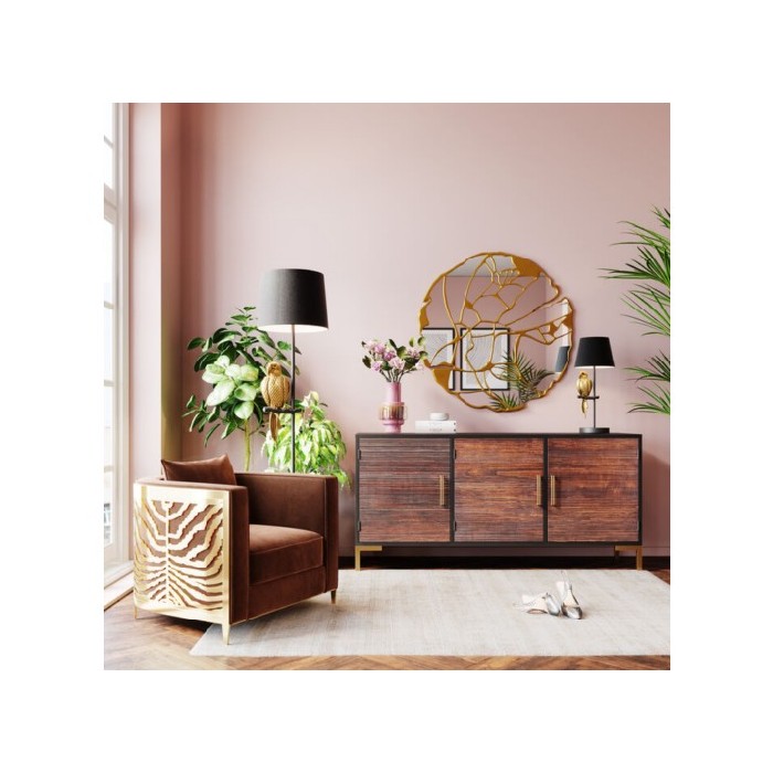 home-decor/mirrors/kare-wall-mirror-pieces-gold-ø100cm