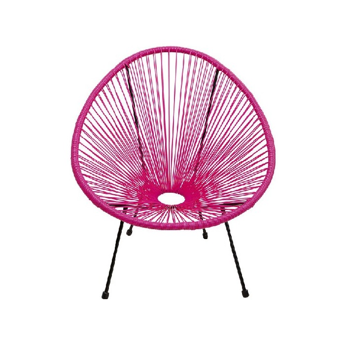 outdoor/chairs-deckchairs/kare-armchair-acapulco-pink